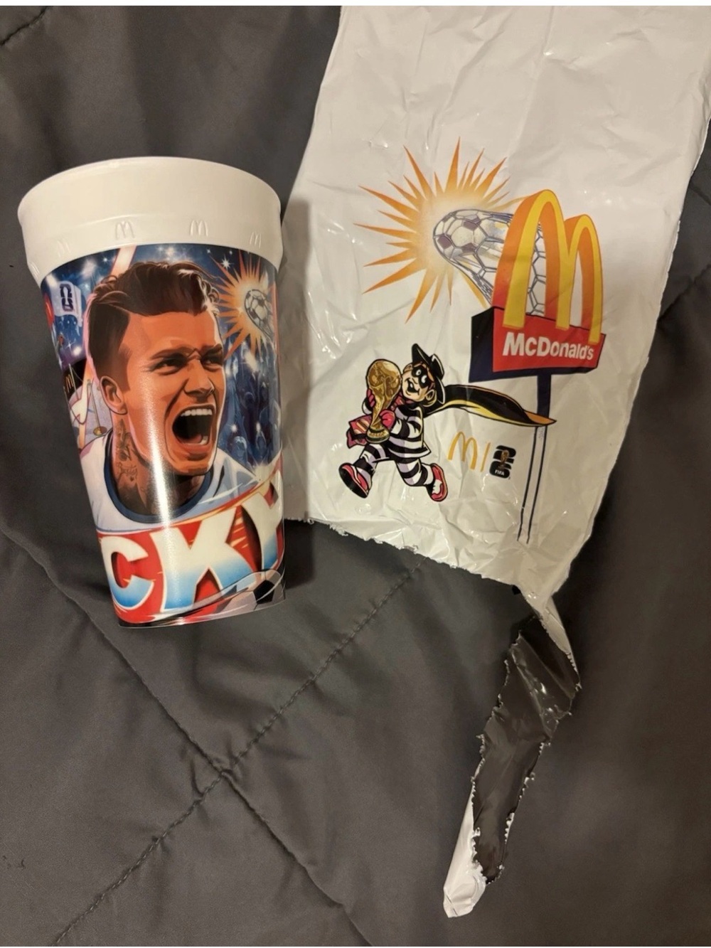McDonald's 2026 FIFA World Cup David Beckham Collectible Cup